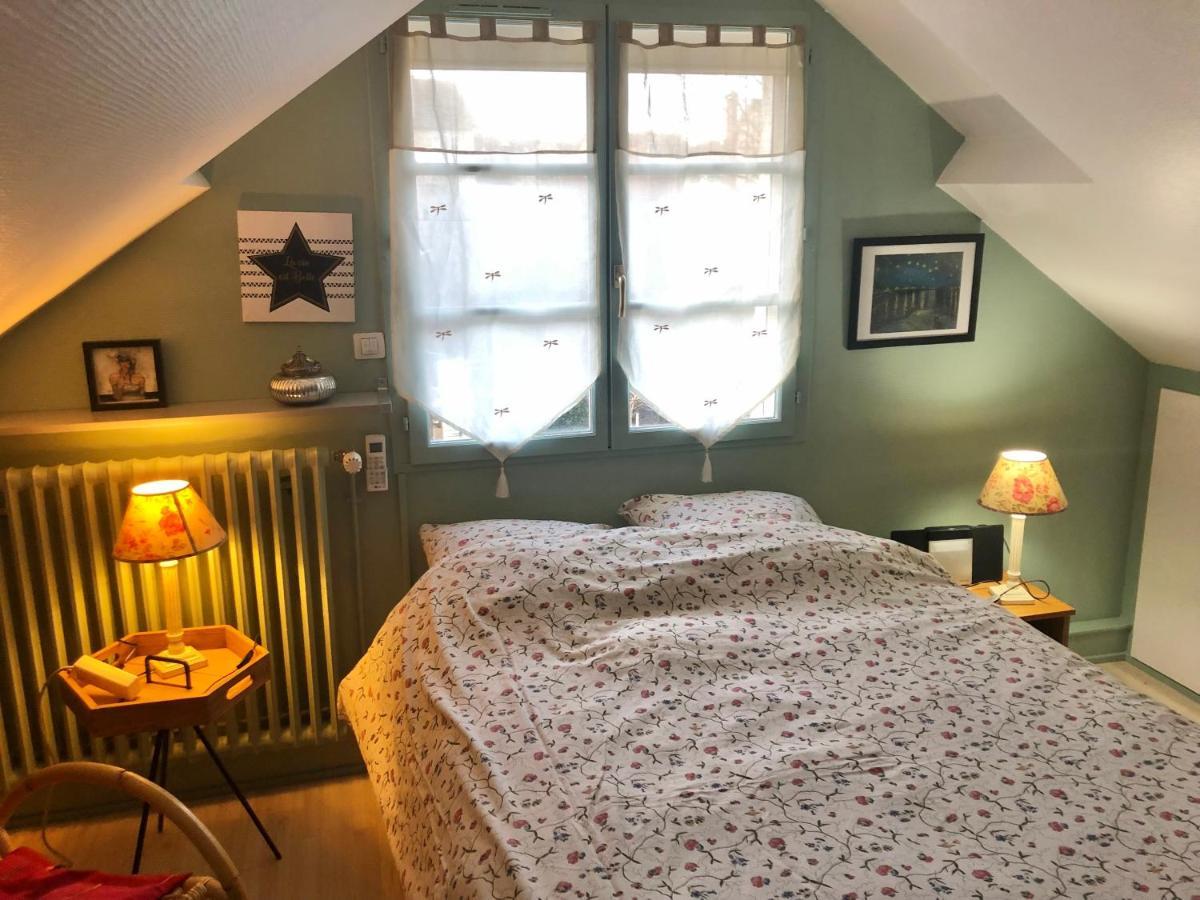 Chambre Double Avec Salle De Bain Privative Осер Экстерьер фото