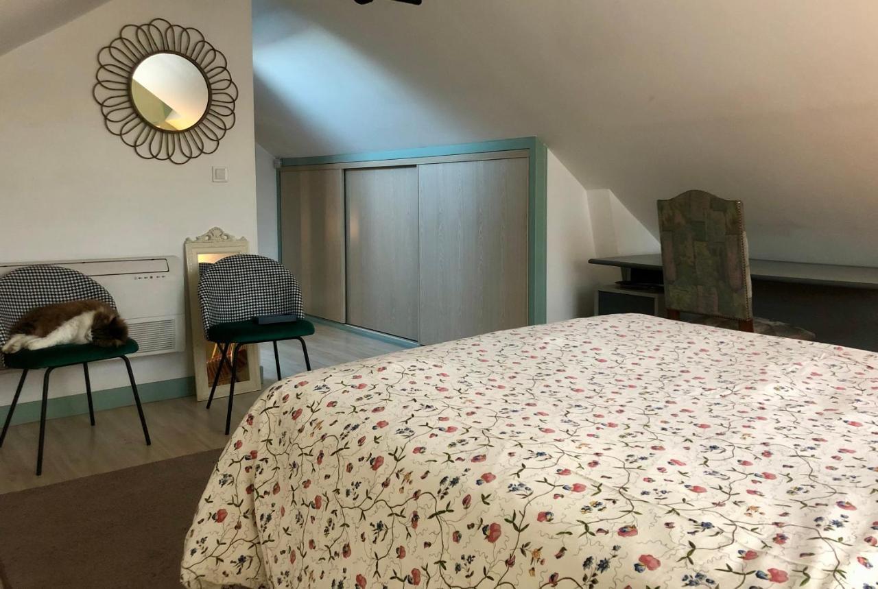 Chambre Double Avec Salle De Bain Privative Осер Экстерьер фото